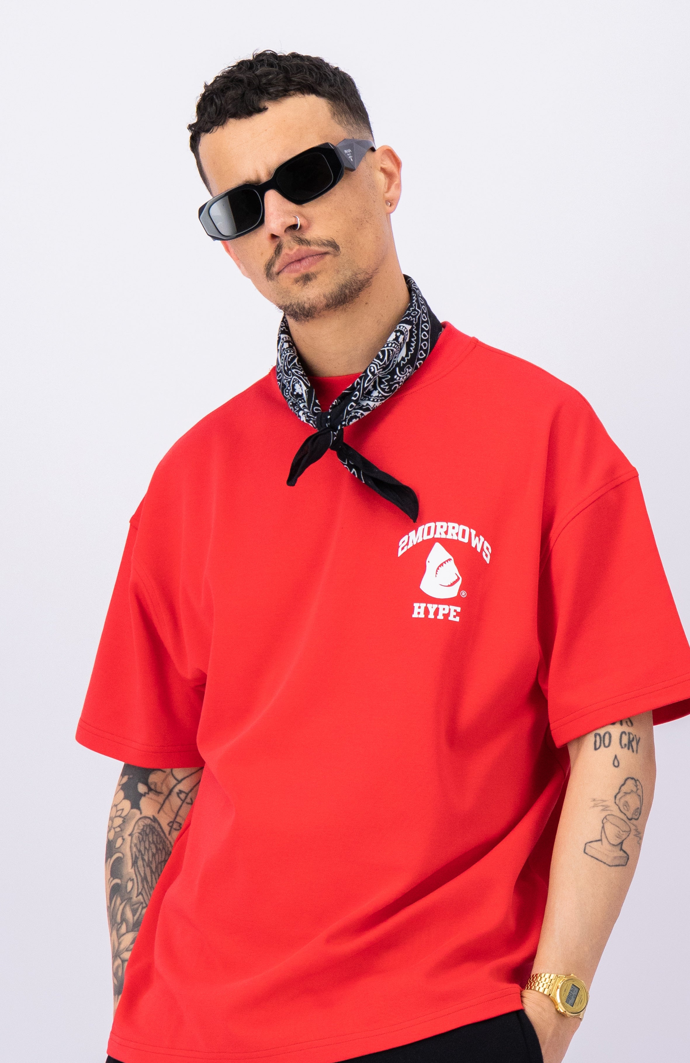 WAVE TEE | Red